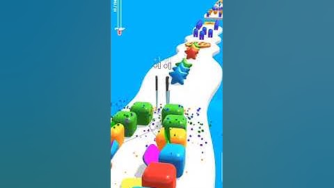 Slice Run! Very satisfying and relaxing ASMR slicing games