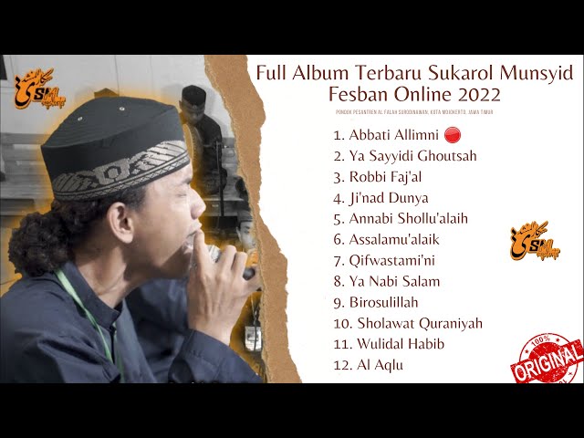 🟠FULL ALBUM SUKAROL MUNSYID FESBAN ONLINE 2022 class=