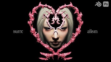 Surrealism Art in Blender // [PROCESS VIDEO]