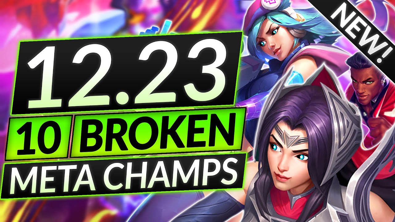 Best champions to play on LoL Patch 12.22 - Jaxon