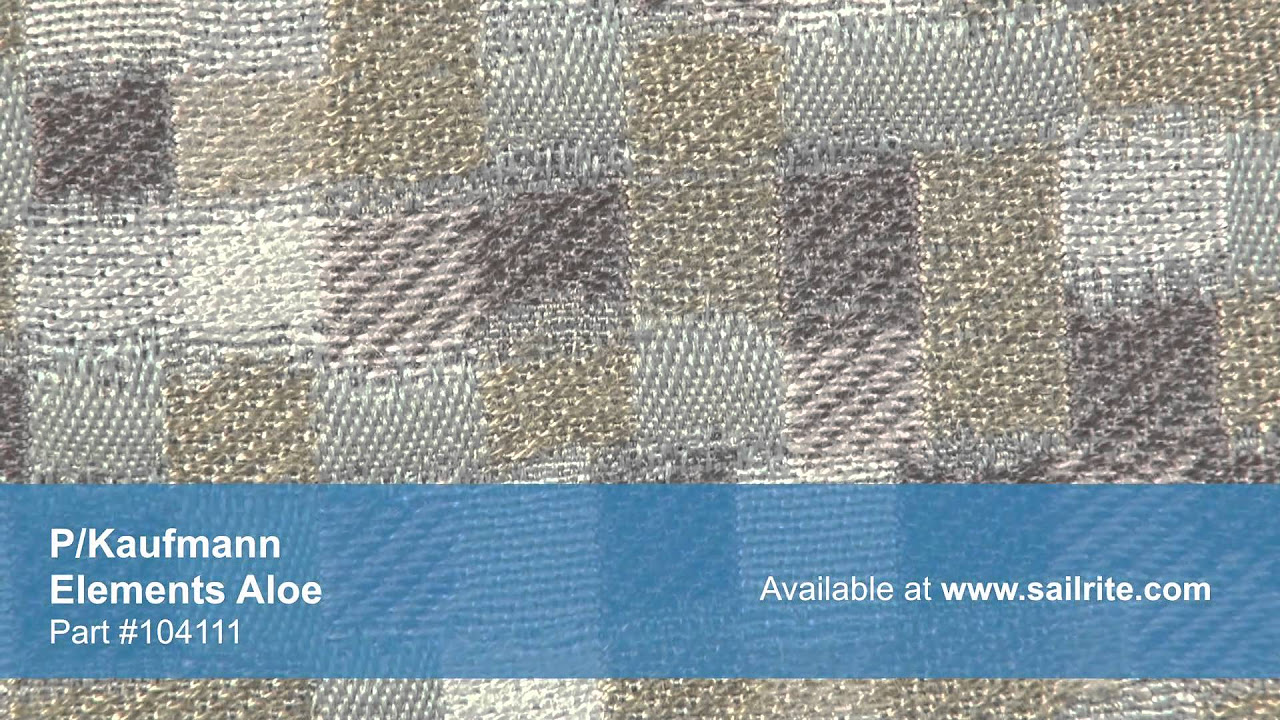 Video of P/Kaufmann Elements Aloe Fabric #104111