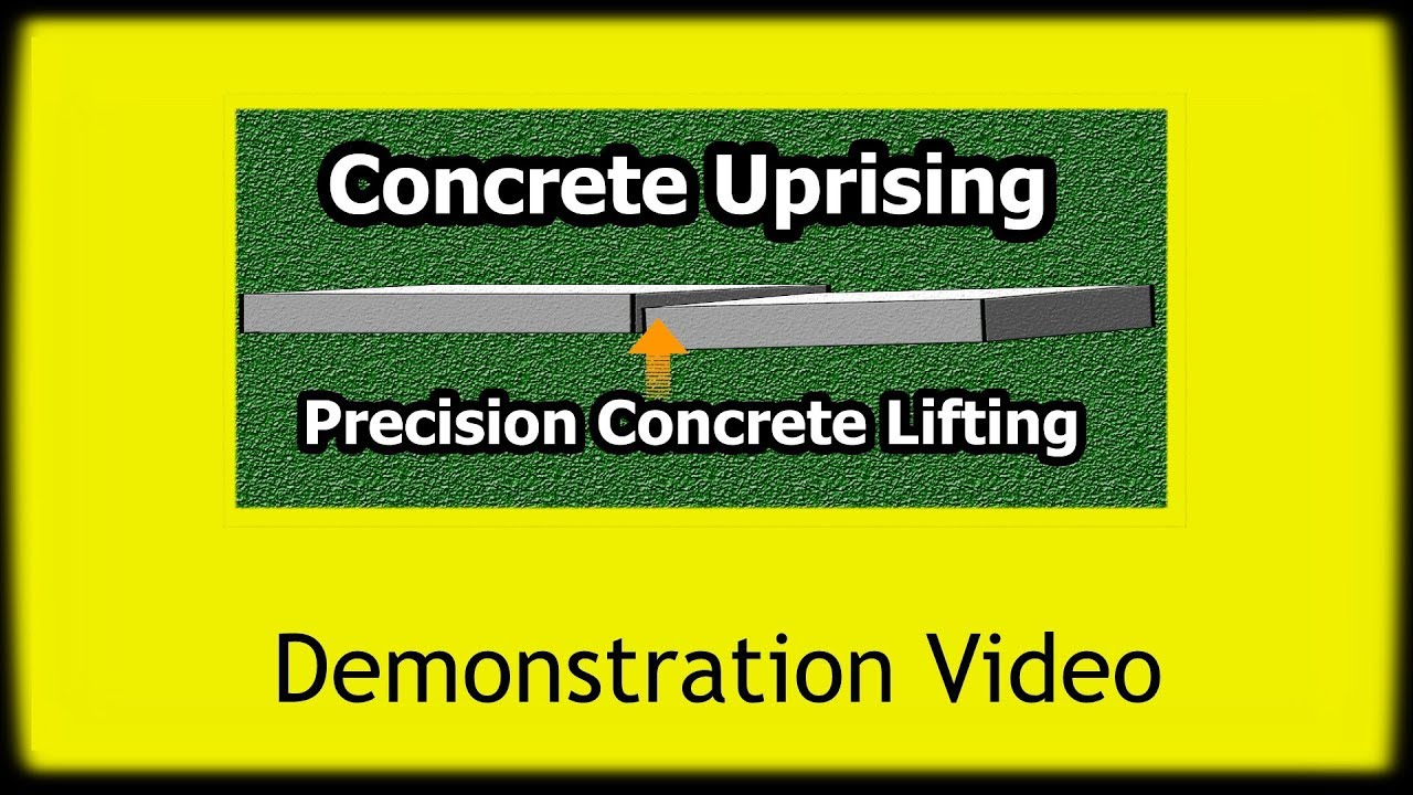Concrete Uprising Polyurethane Concrete Lifting YouTube