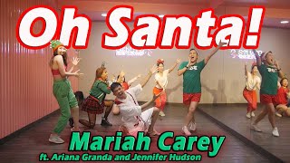 Oh Santa! - Mariah Carey ft. Ariana Grande Jennifer Hudson | Dance Fitness \/ Dance Workout By Golfy