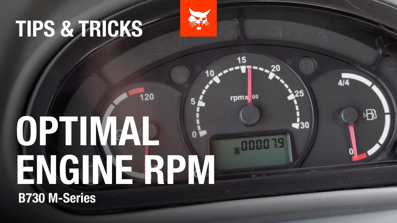 Backhoe Engine Rpm Torque Profile Backhoe Loader B730 M-Series - Optimal engine RPM - YouTube