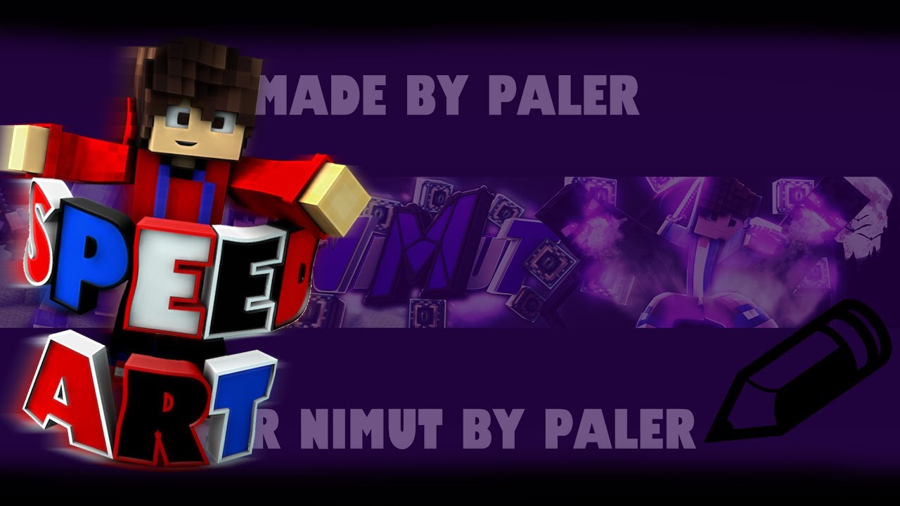 minecraft banner speed art #8 client nimut - YouTube