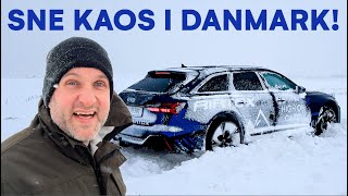 Thumbnail for Kan vi redde folk ud af sneen? RS6 i snestorm!