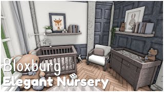 Bloxburg Room Inspiration - Elegant Nursery  || Roblox || #Shorts