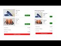 How to make Shopping Cart using HTML and CSS | Design Shopping Basket in HTML and CSS for beginners