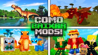 COMO BAIXAR E INSTALAR MODS NO MINECRAFT JAVA EDITION | Tutorial Atualizado 2023 ( QUALQUER VERSÃO )