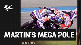 Martinator's magnificent Thai pole position! 💯 | 2023 #ThaiGP