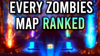 Ranking Every COD ZOMBIES Map from Worst to Best (WaW  Vanguard)