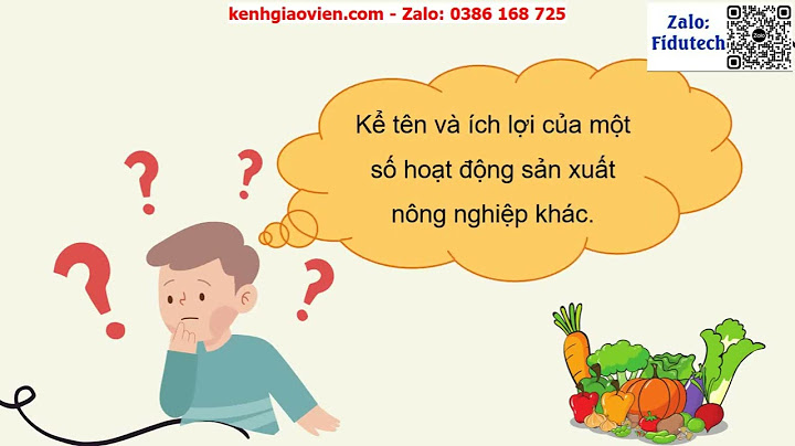 Định nghĩa hoạt động sản xuất nông nghiệp là gì