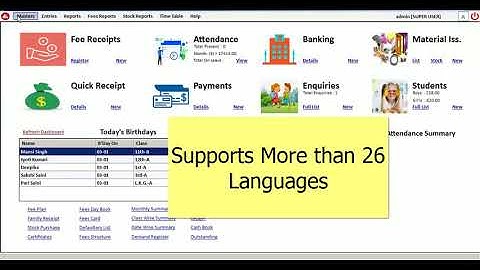 i Genius 2 0 School Management Software Send SMS in your local language Unicode