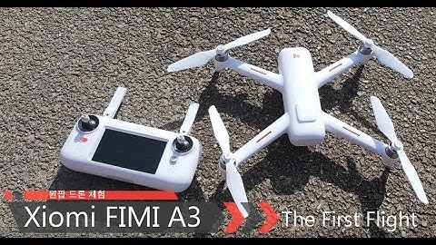 원팝 Xiomi FIMI A3 드론 첫 비행