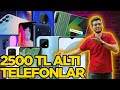 2500 TL ALTI EN İYİ TELEFONLAR (Haziran 2021)