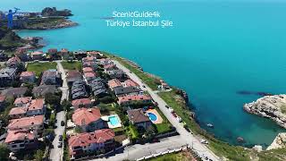 Aerial View Of Turkiye Istanbul Şile