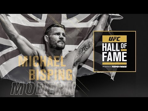 Michael Bisping Joins the UFC Hall of Fame