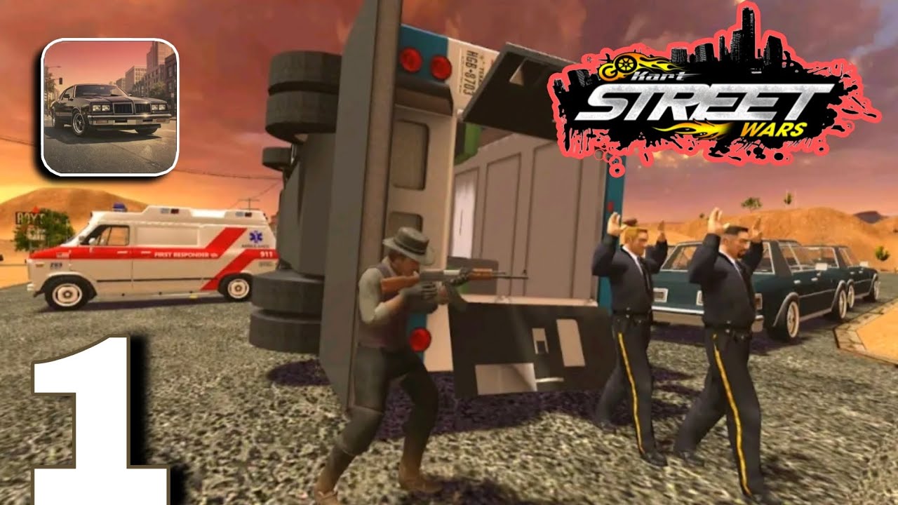 🎮 Street Wars 1980: Mafia City Gameplay (Android & iOS) 🚗🌆