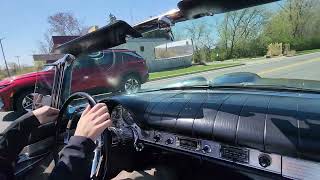 1957 thunderbird driving video