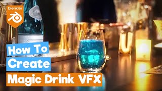 Blender Compositing VFX Tutorial : Magical Liquid [Node Editor]