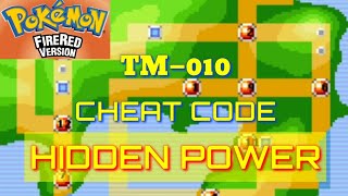 GBA: How to Get Hidden Power TM? | Cheat Code | GameBoy Pokemon Fire Red | MeyamsGaming screenshot 5
