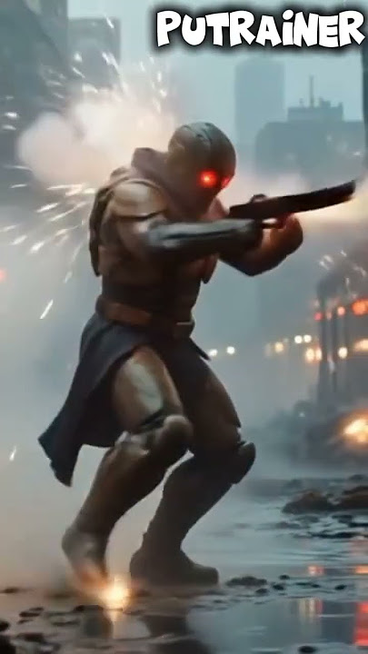 cyborg warrior #shorts #short #shortvideo #shortsvideo #fyp #usa #america #battle #city #crash #art