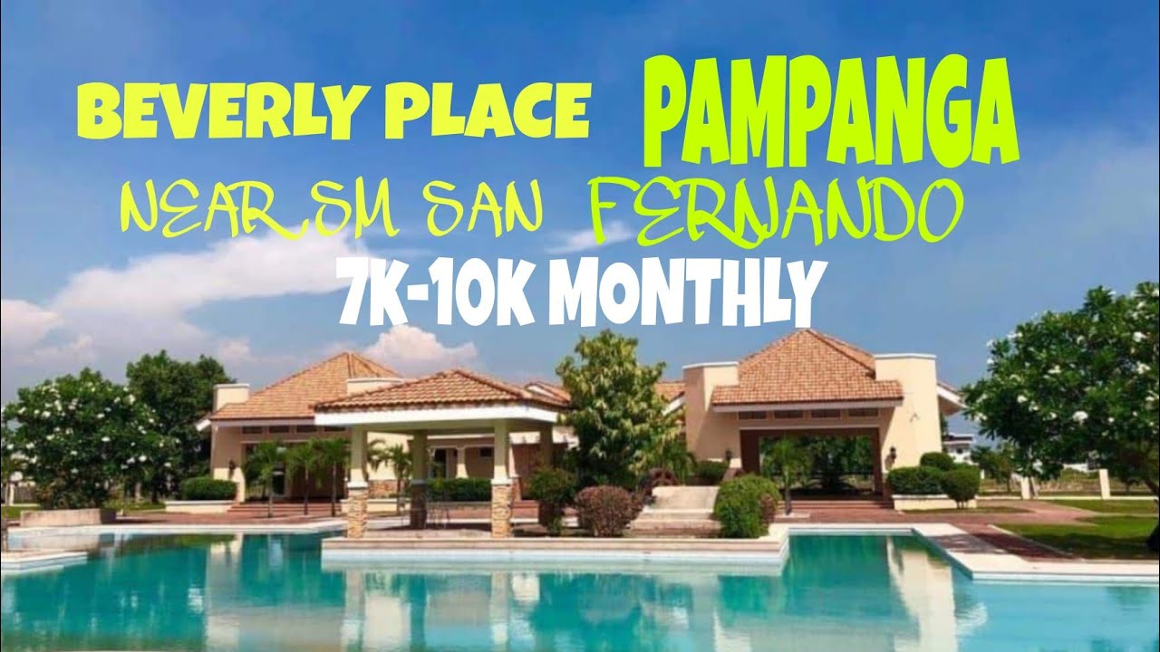 PAMPANGA BEVERLY PLACE LOT FOR SALE NEAR SM SAN FERNANDO (7K10K PHP