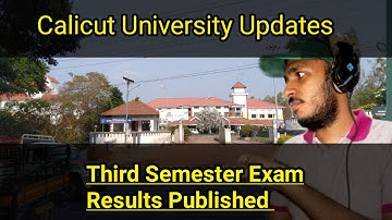 Third Semester Exam Results Published Calicut University In Malayalam Part 9