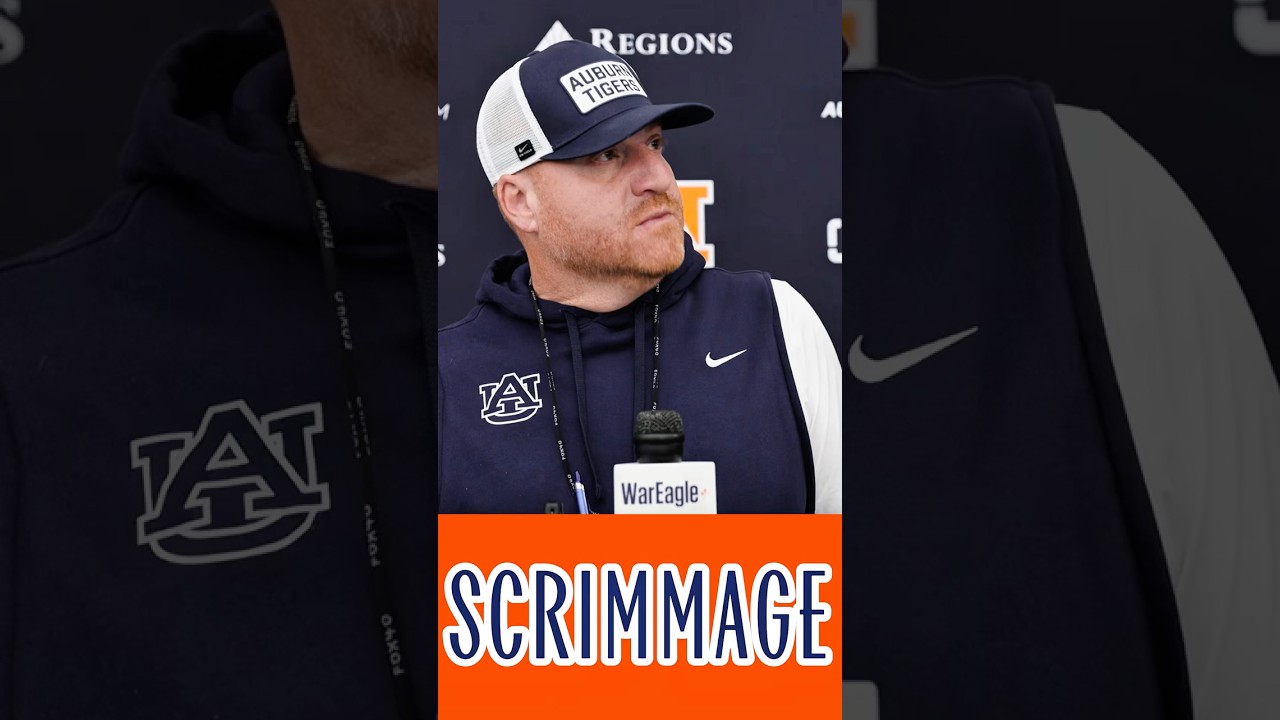 Auburn Football Coach Alex Golesh talks Auburn 2026