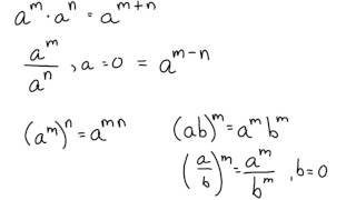 Simplify Expressions With Integer Exponents