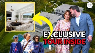 Glance INSIDE Jennifer Lopez and Ben Affleck's $60 Million Mansion 🤩