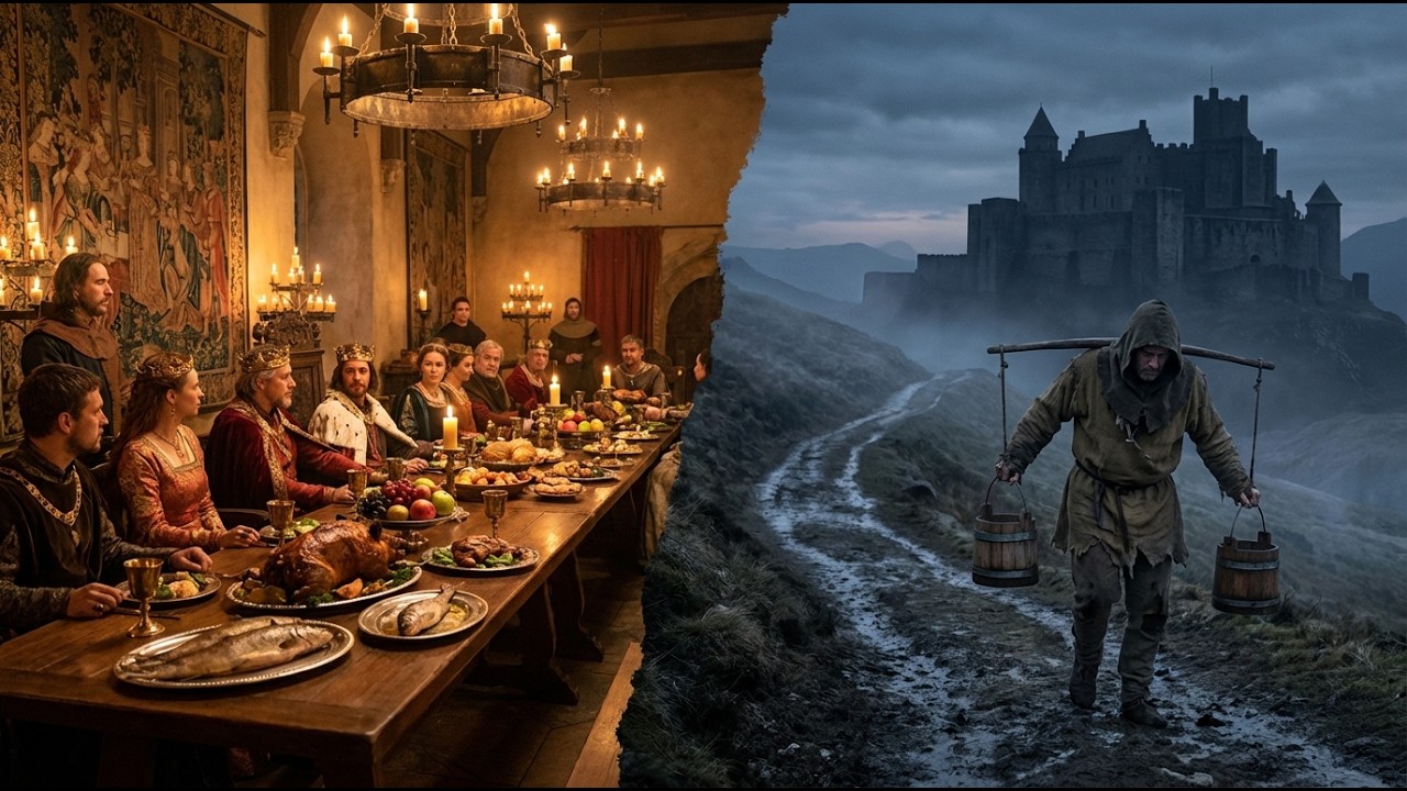 La Vida en los Castillos Medievales – Nobles, Siervos, Banquetes y Guerras