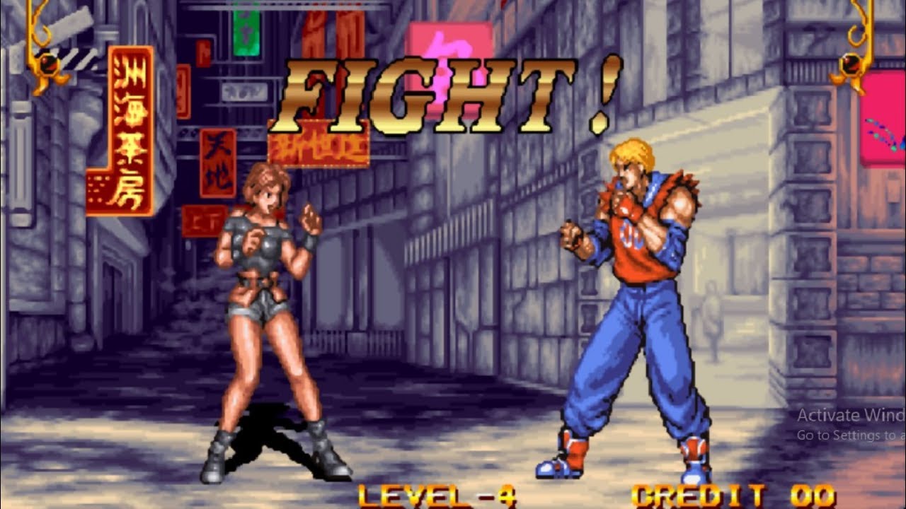 Bison2Winquote — - Marian after defeating Billy, Double Dragon