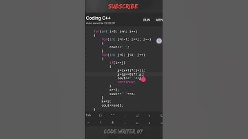 Best C++ pattern program tutorial video || 💯🧠 #shorts #coding #youtubeshorts #shortvideo