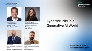 Cybersecurity in a Generative AI world