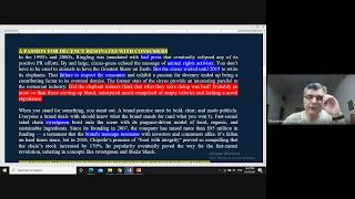 4. LECTURE: Case Discussion - Lessons in Creativity for Peshawar Pakistan's Restaurant Businesses