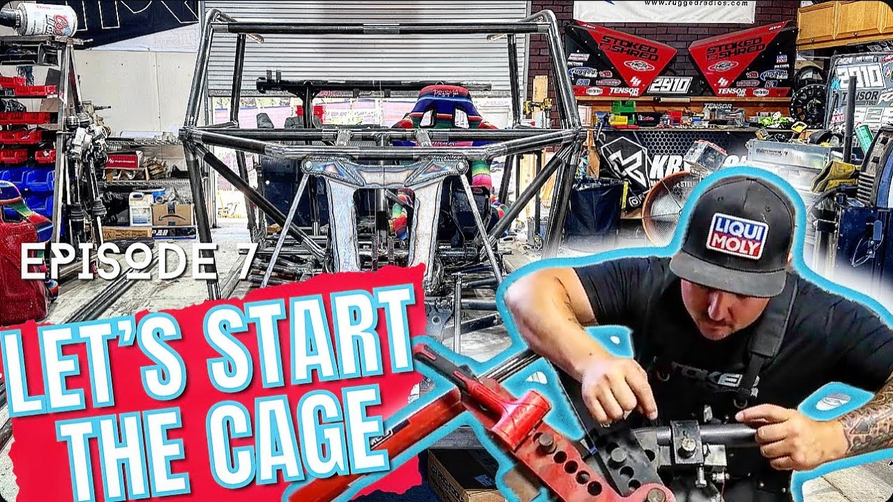 Let the cage build begin! -  RZR Turbo R Race Build - Episode 7
