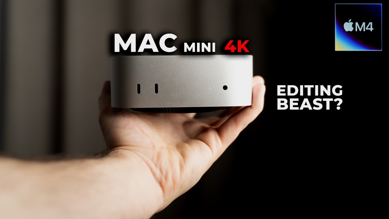Is the Mac Mini M4 Actually a 4K Editing Beast? - YouTube