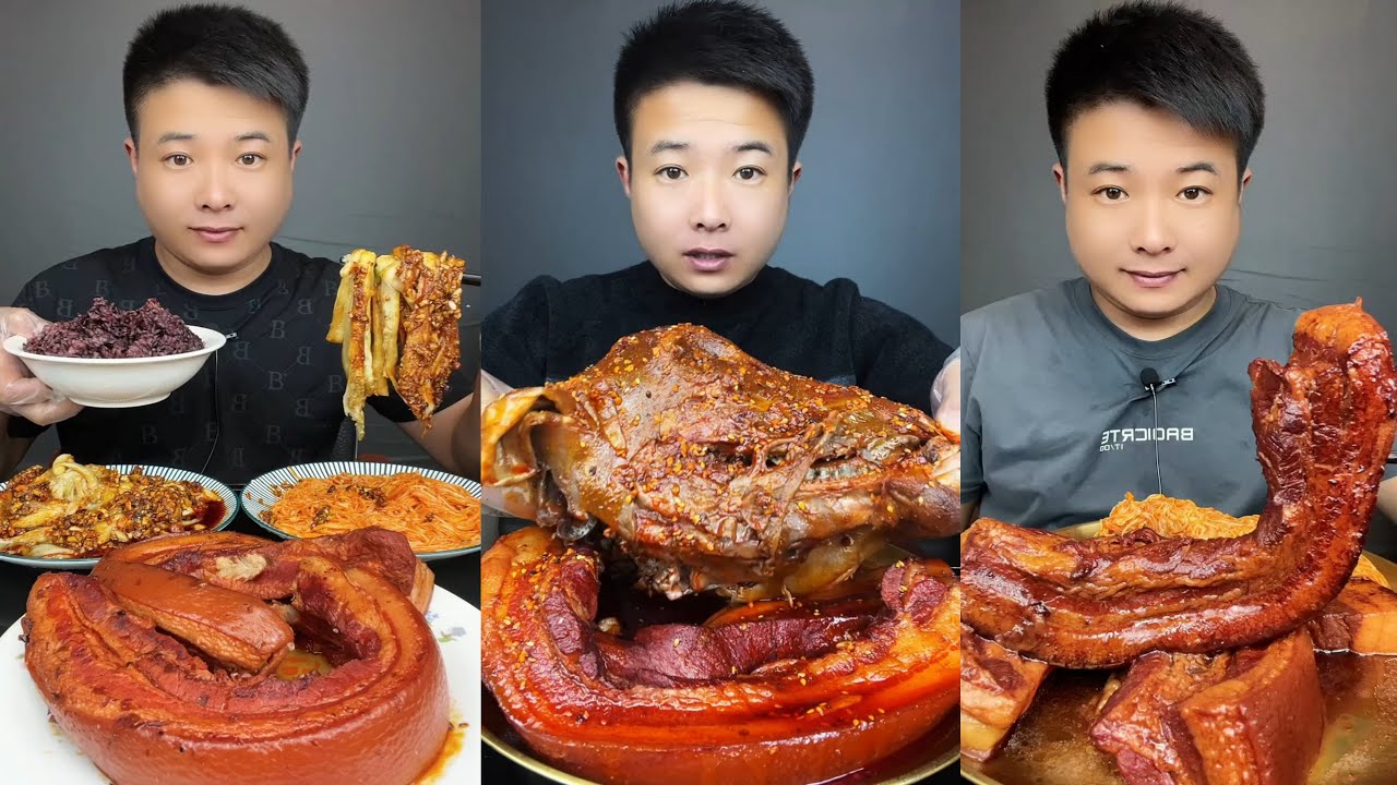 【ASMR】【MUKBANG】東坡肉 GIANT PORK BELLY | EATING SHOW | CHINESE MUKBANG | 食べ | 吃播 LOVE ASMR •JENNIE 