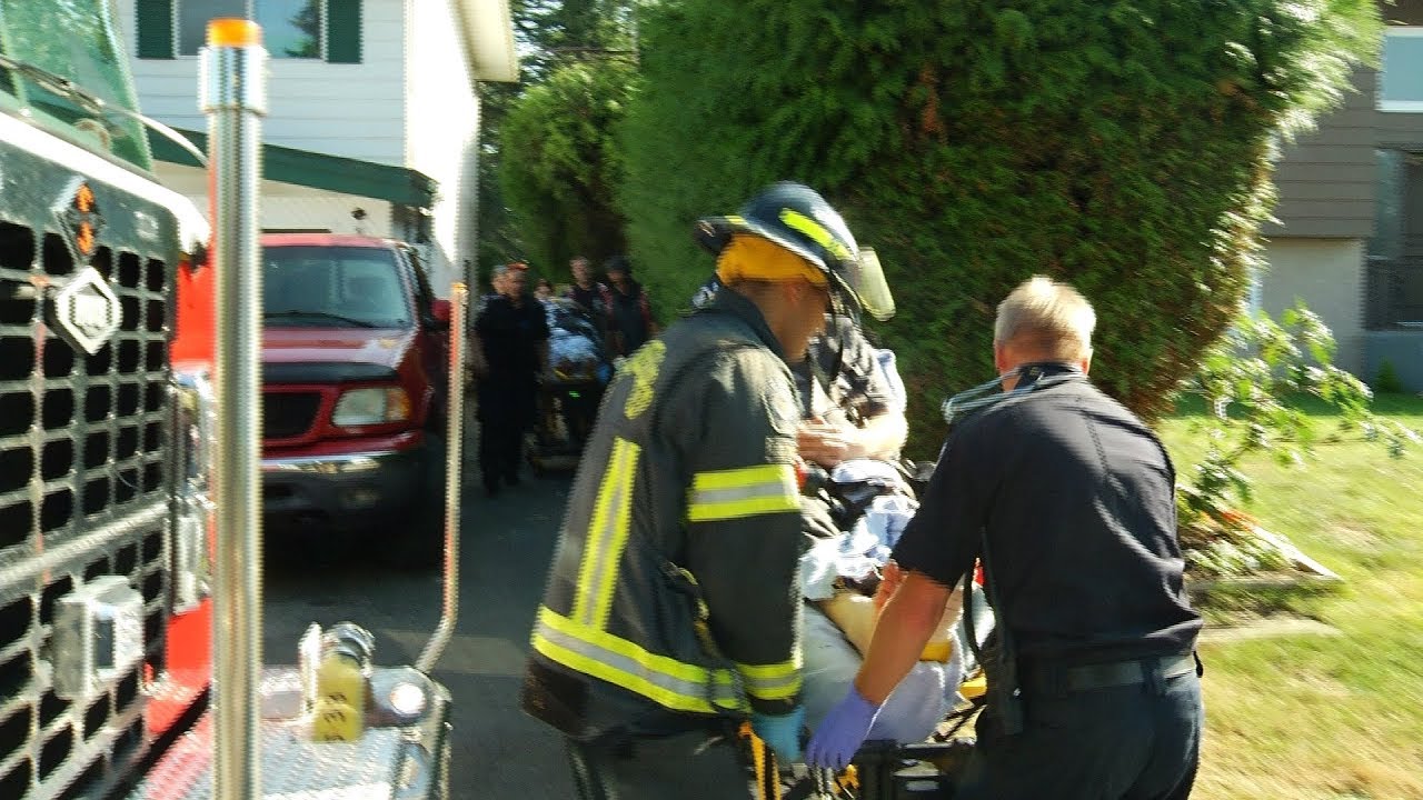 Shed collapse sends two to hospital with non-life threatening injuries