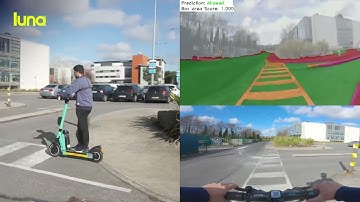Luna Sidewalk Detection Demo Video