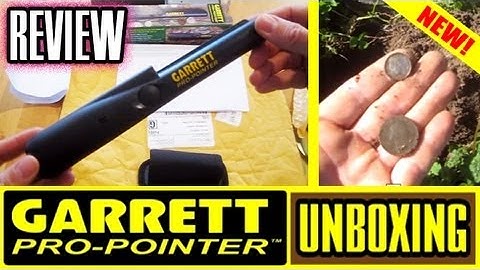 Garrett Pro-Pointer UNBOXING Review and First Use pro pointer pinpointer pin