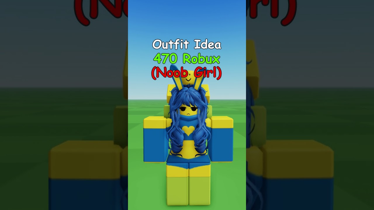 Girl noob - Roblox