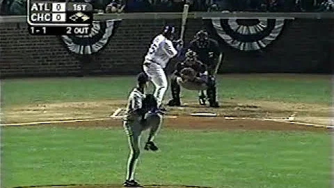 2003 NLDS Cubs vs Braves Game 3 Bottom 1