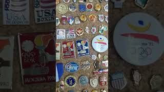 Huge Lot of Sport Boxing and Olympic Pin badges