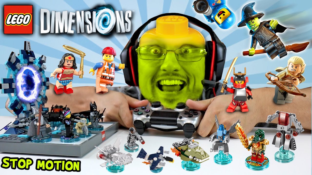 Lego Dimensions Fun Packs Stop Motion Build In Game Fun Let S Build Wave 1 Skit Youtube - roblox noob fun pack legodimensions