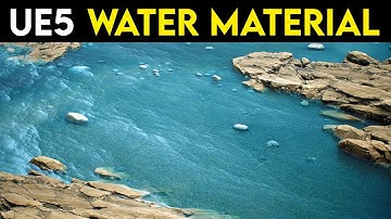 Create a Water Material in UE5 | Unreal Engine 5 Beginner Tutorial