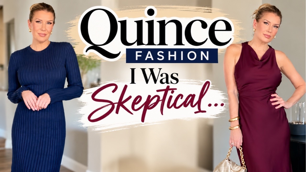 الصورة المصغّرة لـ I Was Skeptical About Quince Fashion… Until I Tried THESE! (Over 40)