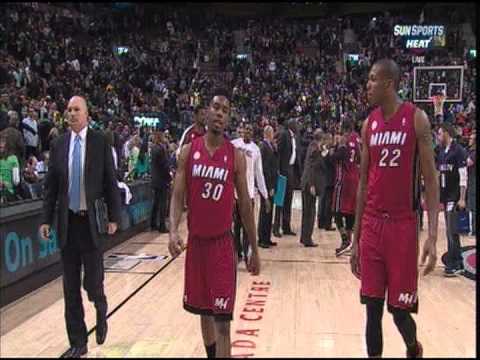 March 17 2013 Sunsports Game 65 Miami Heat Toronto Raptors Win 51 14 