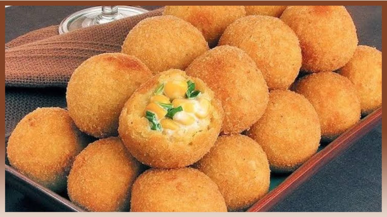 BOLiNHA DE MILHO na Modeladora de SALGADOS